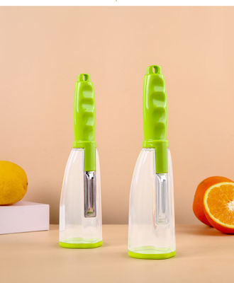 สะดวกสบาย Multifunctional Storage Scraper Peeler สําหรับการเปลือกเร็วและง่าย