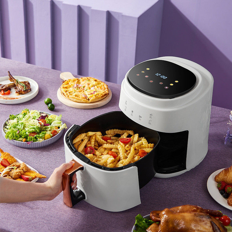 8L 1400W Smart Touch Screen Custom Oil Free Electric Deep Fryer เครื่องอบอากาศร้อน เครื่องอบอากาศร้อน เหมาะสม