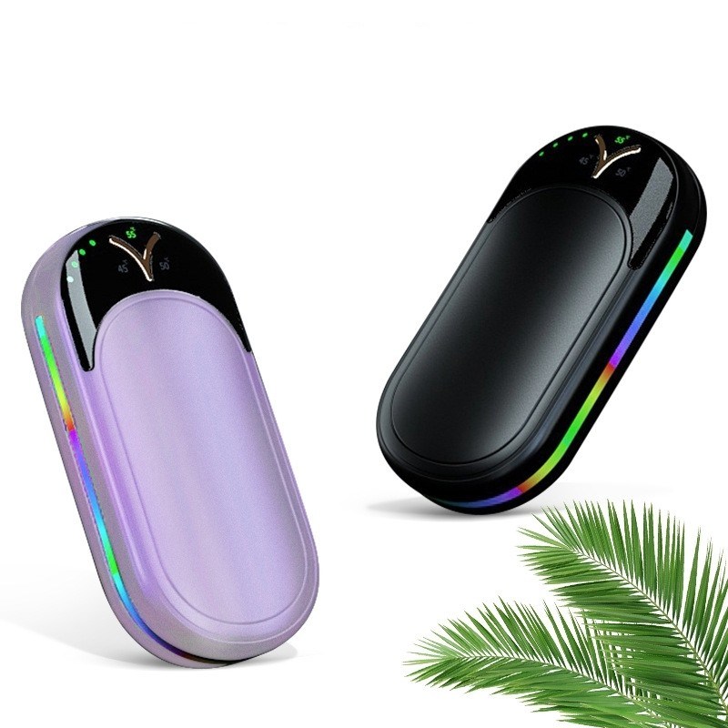 การออกแบบปี 2023 สวยงาม C307 มินิ USB ชาร์จ เครื่องทําความอบอุ่นมือสําหรับห้องนอนและธนาคารพลังงานพกพา